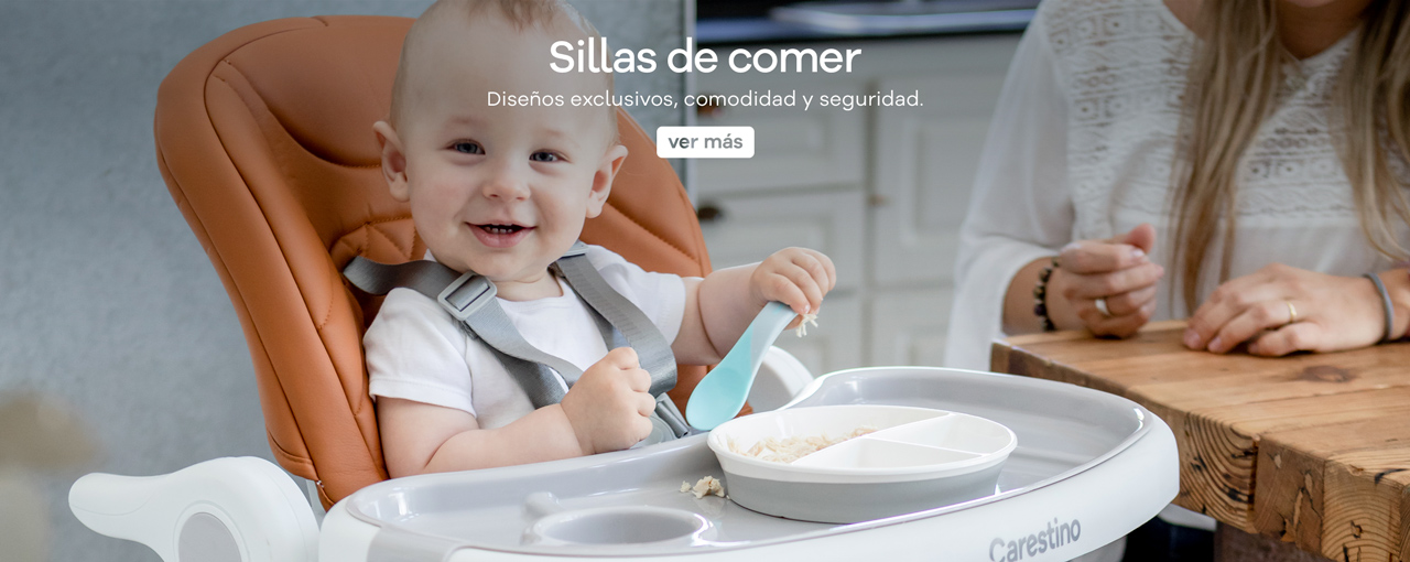 Sillas de comer. Además de sus diseños exclusivos, brindan seguridad y comodidad